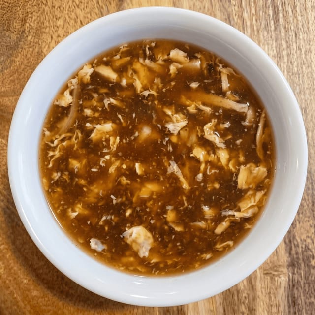 Taiwanese Hot and Sour Soup.