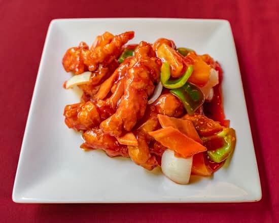 Sweet and Sour Entree.