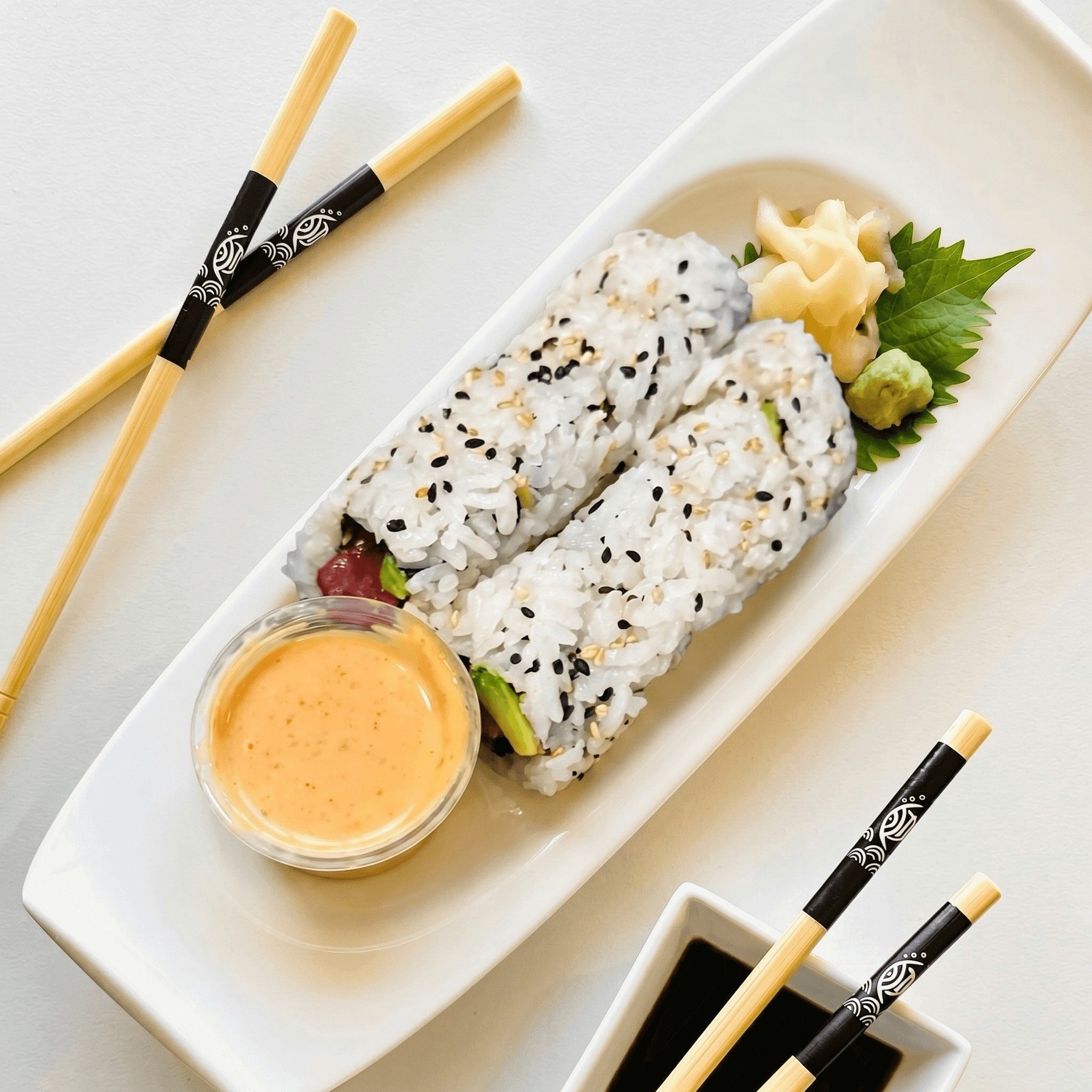 Spicy Tuna USA Roll.