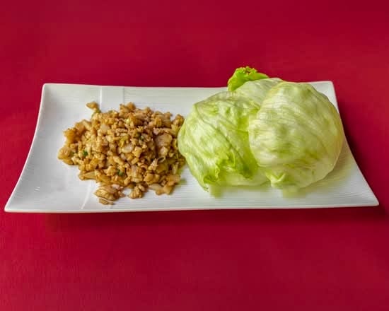 Chicken Lettuce Wrap.